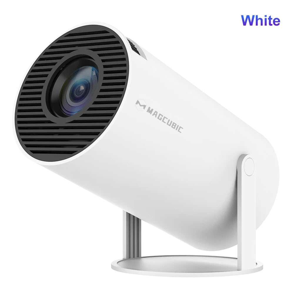 HY300 Pro 4K Android 11 Projector - 260 ANSI, Dual WiFi, Bluetooth 5.0, 180° Flexible, Portable Outdoor Cinema